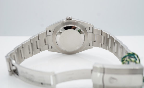 BRAND NEW Rolex 126300 DATEJUST 41 BLUE MOTIF DIAL OYSTER BAND 2022 COMPLETE SET - Image 8