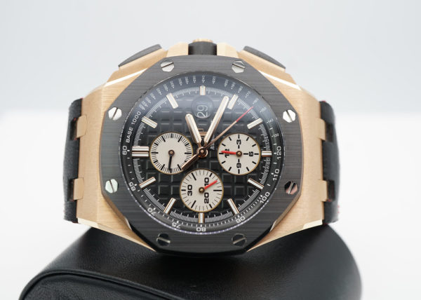 Audemars PIGUET ROYAL OAK OFFSHORE 26401RO 18K ROSE GOLD COMPLETE SET - Image 10