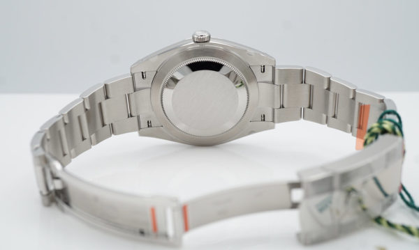 BRAND NEW Rolex 126334 DATEJUST 41 FLUTED BEZEL BLUE STICK DIAL OYSTER 2022 FULL SET - Image 8