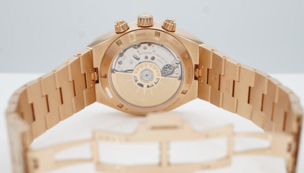 Vacheron CONSTANTIN OVERSEAS CHRONOGRAPH 5500V ROSE GOLD BLUE DIAL 2023 MODEL - Image 8