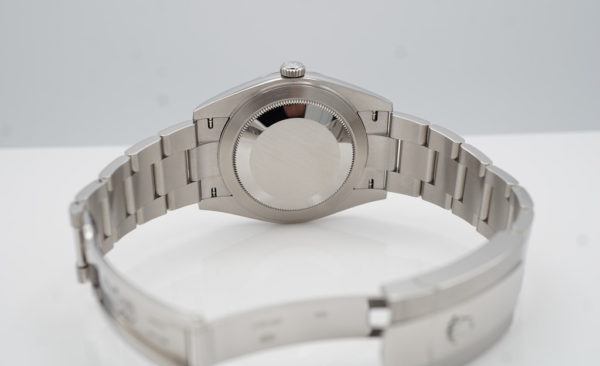 Rolex 126300 DATEJUST 41 BLUE STICK DIAL OYSTER BAND 2023 COMPLETE SET - Image 8