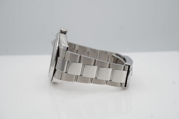 Rolex 126300 DATEJUST 41 BLUE STICK DIAL OYSTER BAND 2023 COMPLETE SET - Image 5