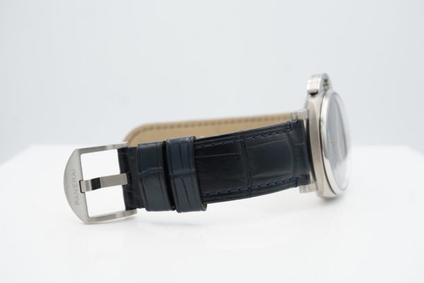 Panerai PAM 729 LUMINOR DUE 3 DAY AUTOMATIC TITANIUM BLUE DIAL 45MM BOXES PAPERS - Image 5