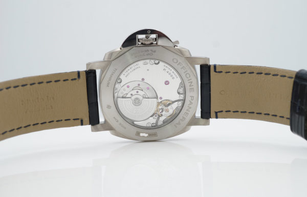 Panerai PAM 729 LUMINOR DUE 3 DAY AUTOMATIC TITANIUM BLUE DIAL 45MM BOXES PAPERS - Image 6
