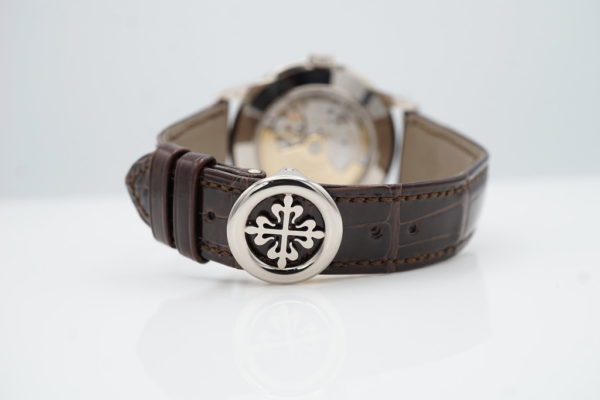 Patek PHILIPPE 5320G PERPETUAL CALENDAR WHITE GOLD CREAM DIAL 2021 BOXES PAPERS - Image 7
