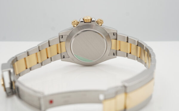 Rolex 116523 COSMOGRAPH DAYTONA YELLOW GOLD TWO TONE CHAMPAGNE DIAL BOXES PAPERS - Image 8