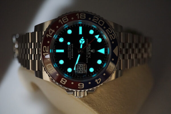 BRAND NEW Rolex 126710BLRO PEPSI GMT MASTER II RED BLUE BEZEL JUBILEE 2023 FULL SET - Image 11