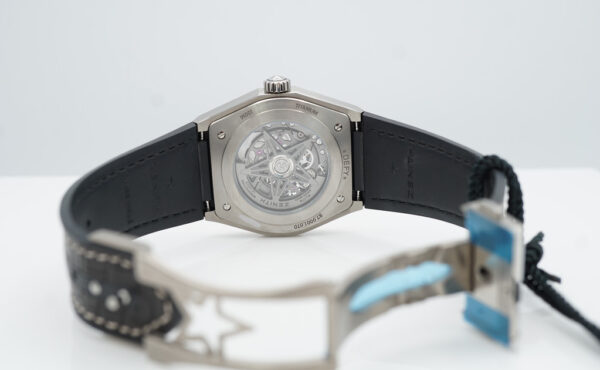 Zenith DEFY CLASSIC SKELETON DIAL TITANIUM CASE ROSE GOLD BEZEL FULL SET - Image 8
