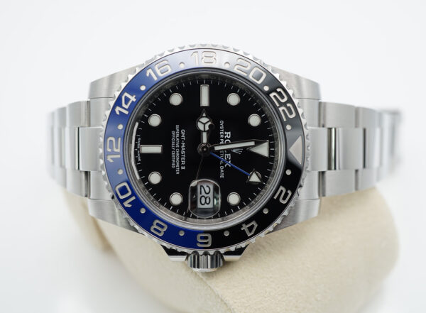 Rolex 116710BLNR GMT MASTER 2 BLACK BLUE 2020 NEW STYLE WARRANTY CARD FULL SET - Image 9