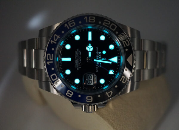 Rolex 116710BLNR GMT MASTER 2 BLACK BLUE 2020 NEW STYLE WARRANTY CARD FULL SET - Image 11