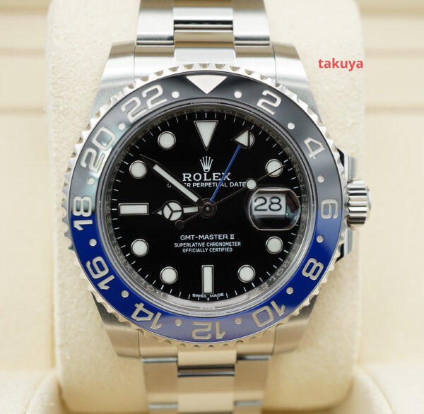 Rolex 116710BLNR GMT MASTER 2 BLACK BLUE 2020 NEW STYLE WARRANTY CARD FULL SET
