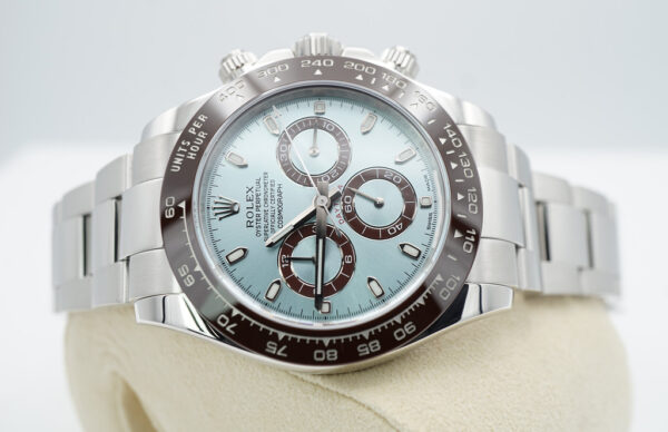 Rolex 116506 PLATINUM COSMOGRAPH DAYTONA ICE BLUE DIAL COMPLETE SET - Image 10