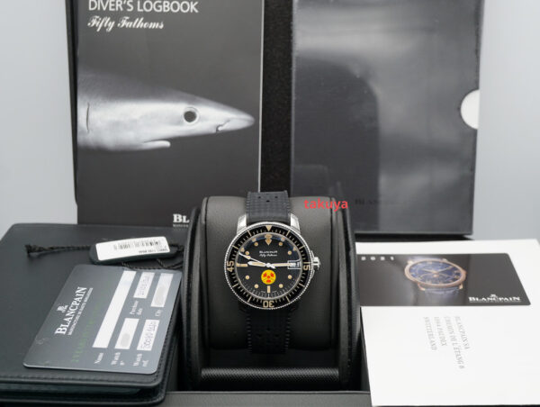 NEW Blancpain FIFTY FATHOMS TRIBUTE TO FIFTY FATHOMS NO RAD LIMITED EDITION FULL SET - Image 2