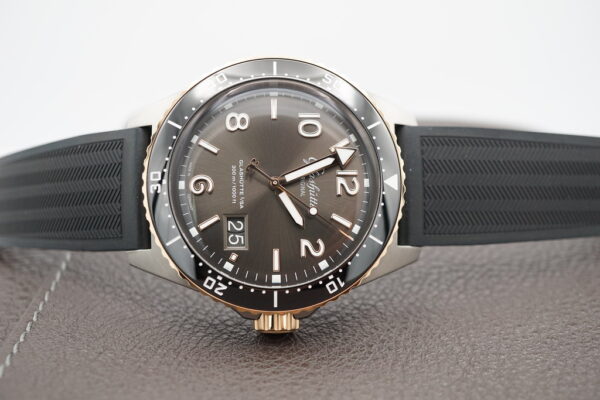 Glashutte ORIGINAL SeaQ PANORAMA DATE STAINLESS STEEL RED GOLD 2022 FULL SET - Image 8