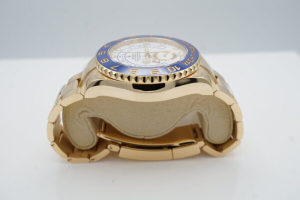 Rolex 116688 YACHTMASTER II 18K YELLOW GOLD NEWER DIAL 2021 WARRANTY FULL SET - Image 4