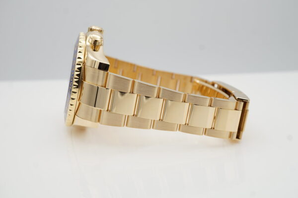 Rolex 116688 YACHTMASTER II 18K YELLOW GOLD NEWER DIAL 2021 WARRANTY FULL SET - Image 5
