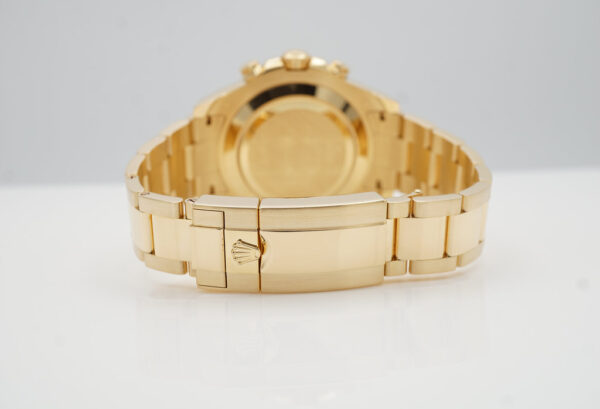 Rolex 116688 YACHTMASTER II 18K YELLOW GOLD NEWER DIAL 2021 WARRANTY FULL SET - Image 7