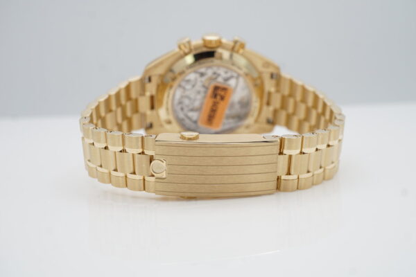 BRAND NEW Omega SPEEDMASTER PROFESSIONAL MOONWATCH MOONSHINE GOLD GREEN DIAL 2023 FULL SET - Image 7