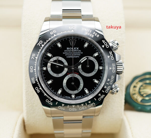 BRAND NEW Rolex 116500LN COSMOGRAPH DAYTONA CERAMIC BEZEL BLACK DIAL 2023 FULL SET