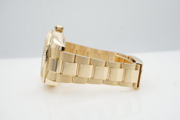 Rolex 326938 SKY-DWELLER 18K YELLOW GOLD SILVER ROMAN DIAL FULL SET - Image 5