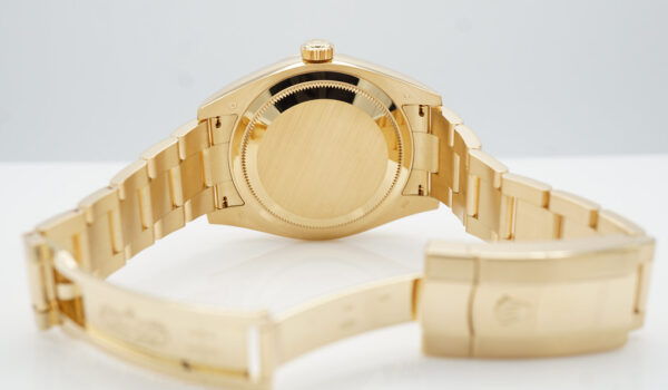 Rolex 326938 SKY-DWELLER 18K YELLOW GOLD SILVER ROMAN DIAL FULL SET - Image 8