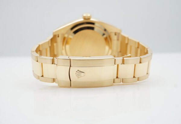 Rolex 326938 SKY-DWELLER 18K YELLOW GOLD SILVER ROMAN DIAL FULL SET - Image 7