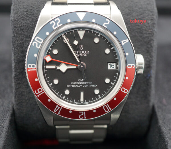 MINT Tudor 79830RB BLACK BAY GMT PEPSI RED BLUE BEZEL BRACELET 2023 FULL SET