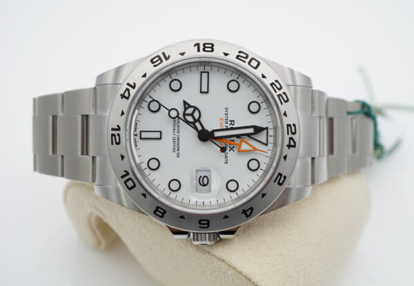BRAND NEW Rolex 226570 EXPLORER 2 POLAR WHITE DIAL NEW MODEL 2023 COMPLETE SET - Image 9