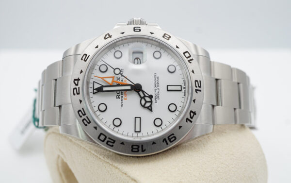 BRAND NEW Rolex 226570 EXPLORER 2 POLAR WHITE DIAL NEW MODEL 2023 COMPLETE SET - Image 10