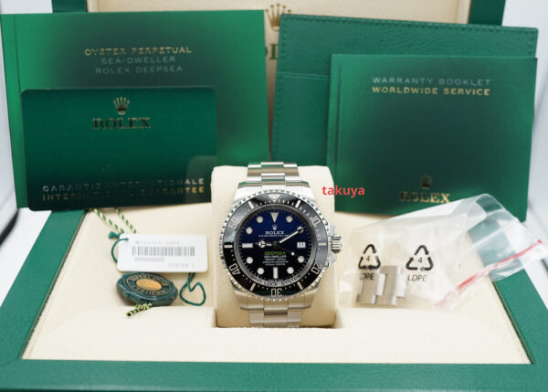 Rolex 136660 DEEPSEA D-BLUE DIAL JAMES CAMERON NEW MODEL 2023 FULL SET - Image 2