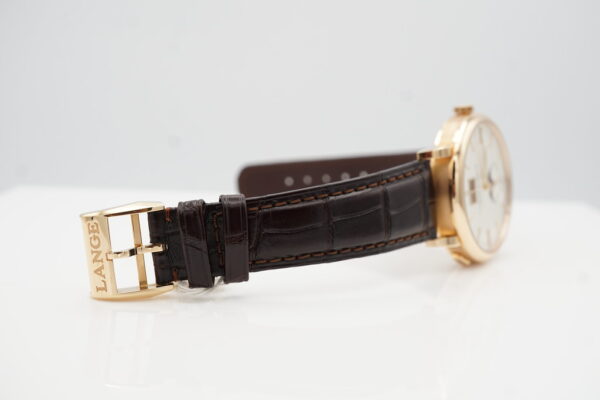 A. Lange & Sohne SAXONIA MOONPHASE 384.032 ROSE GOLD 40MM 2022 FULL SET - Image 6