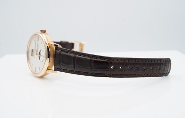 A. Lange & Sohne SAXONIA MOONPHASE 384.032 ROSE GOLD 40MM 2022 FULL SET - Image 5