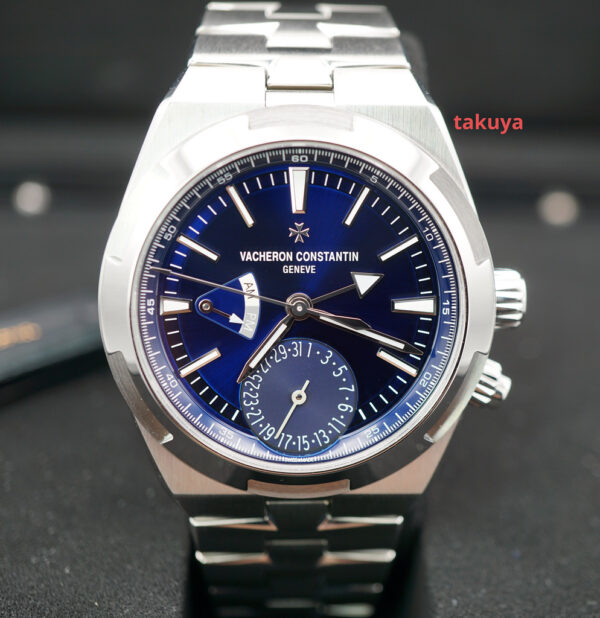 BRAND NEW Vacheron CONSTANTIN OVERSEAS DUAL TIME 7900V BLUE DIAL 41MM 2023 FULL SET