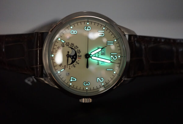 NEW Patek PHILIPPE 5320G PERPETUAL CALENDAR 18K WHITE GOLD CREAM DIAL FULL SET - Image 10
