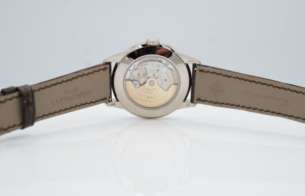 NEW Patek PHILIPPE 5320G PERPETUAL CALENDAR 18K WHITE GOLD CREAM DIAL FULL SET - Image 7