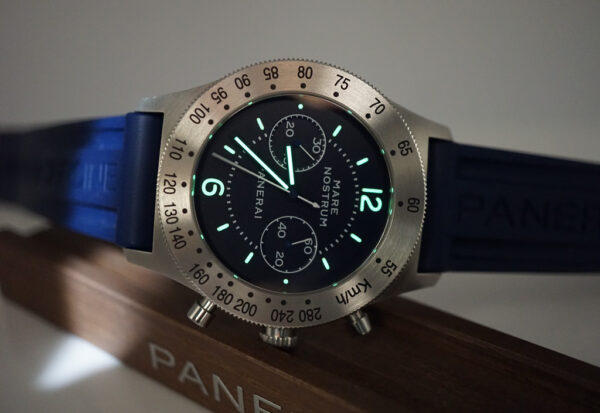 Panerai PAM 716 MARE NOSTRUM ACCIAIO CHRONOGRAPH BLUE DIAL 42MM LIMITED EDITION - Image 10