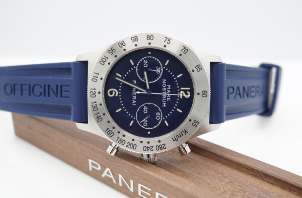 Panerai PAM 716 MARE NOSTRUM ACCIAIO CHRONOGRAPH BLUE DIAL 42MM LIMITED EDITION - Image 8