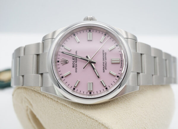 BRAND NEW Rolex 126000 OYSTER PERPETUAL 36 CANDY PINK DIAL 2023 COMPLETE SET - Image 10