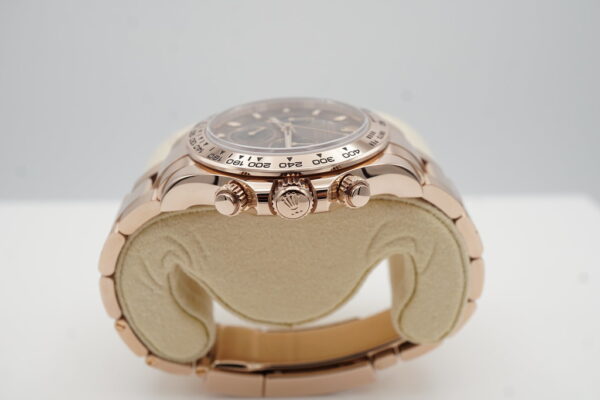 Rolex 116505 DAYTONA 18K EVEROSE GOLD NEW CHOCOLATE DIAL 2020 WARRANTY FUL SET - Image 3