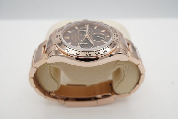 Rolex 116505 DAYTONA 18K EVEROSE GOLD NEW CHOCOLATE DIAL 2020 WARRANTY FUL SET - Image 4