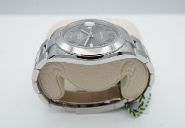 BRAND NEW Rolex 126300 DATEJUST 41 WIMBLEDON DIAL OYSTER BAND 2023 COMPLETE SET - Image 4