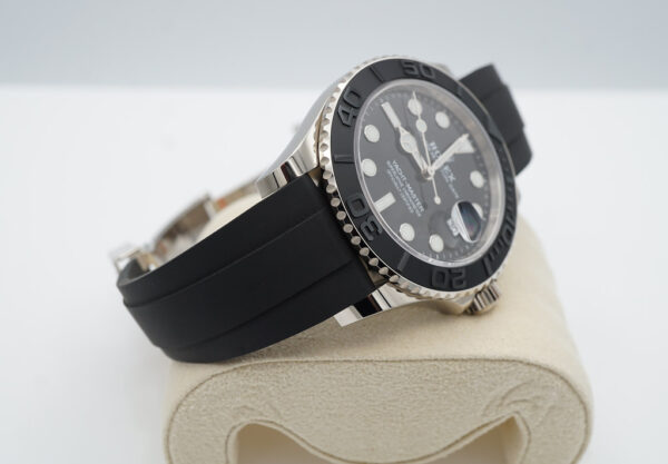 Rolex 226659 YACHTMASTER 18K WHITE GOLD OYSTERFLEX 42MM 2022 FULL SET - Image 5
