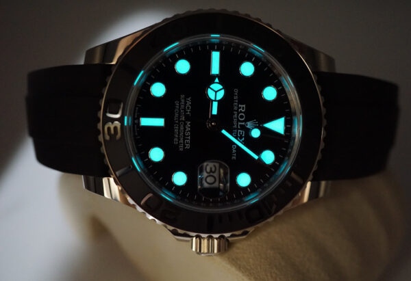 Rolex 226659 YACHTMASTER 18K WHITE GOLD OYSTERFLEX 42MM 2022 FULL SET - Image 11