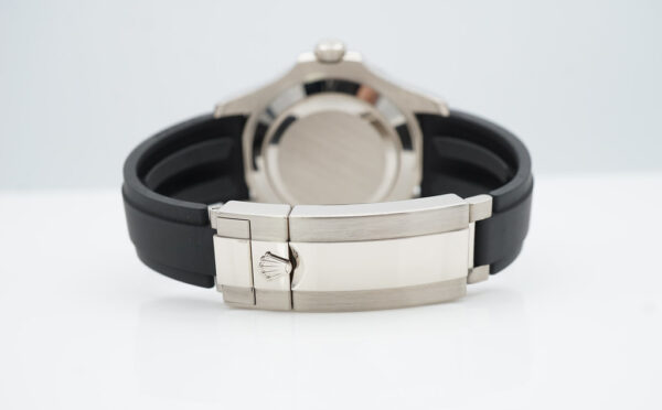 Rolex 226659 YACHTMASTER 18K WHITE GOLD OYSTERFLEX 42MM 2022 FULL SET - Image 7
