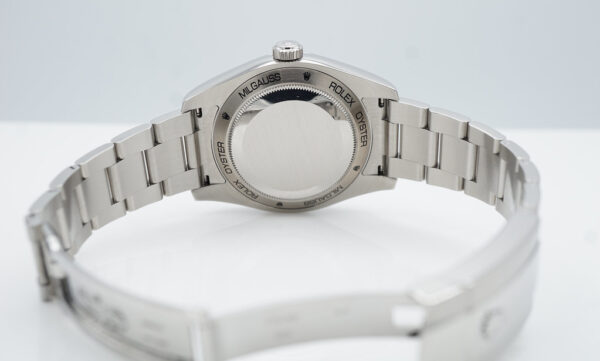 Rolex 116400GV MILGAUSS GREEN CRYSTAL Z BLUE DIAL WARRANTY COMPLETE SET - Image 8