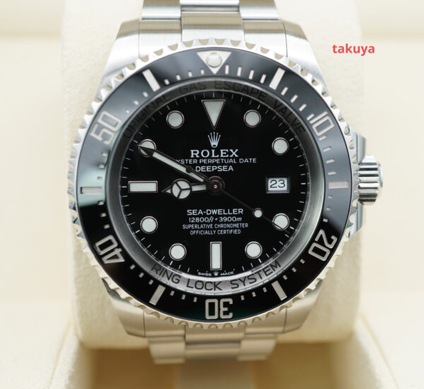 Rolex 126660 DEEPSEA SEA-DWELLER DSSD BLACK DIAL 2018 COMPLETE SET