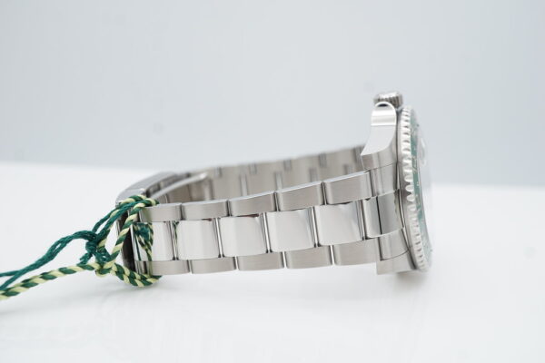 BRAND NEW Rolex 126720VTNR GMT MASTER II LEFTY BLACK GREEN SPRITE OYSTER BAND 2023 FULL SET - Image 6