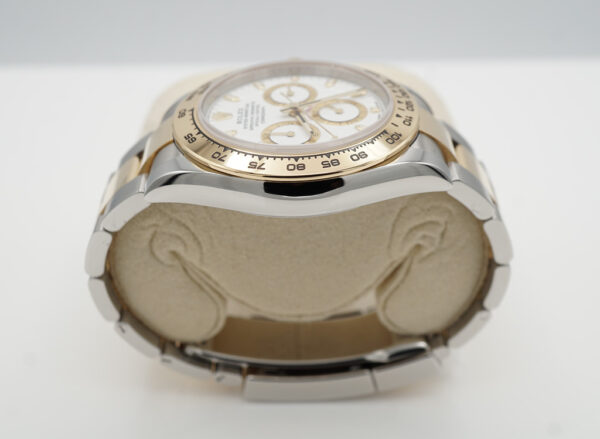 Rolex 116503 DAYTONA TWO TONE YELLOW GOLD SS WHITE DIAL 2019 WARRANTY FULL SET - Image 4
