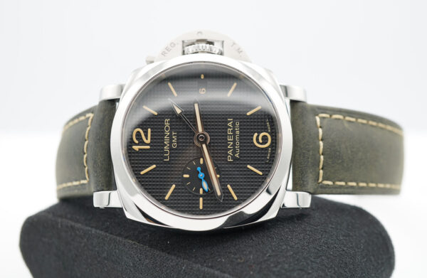 Panerai PAM 1535 LUMINOR 1950 GMT AUTOMATIC 3 DAYS 42MM WARRANTY FULL SET - Image 9