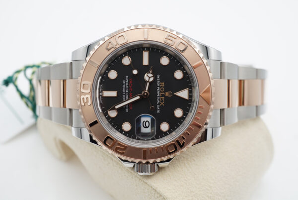Rolex 126621 YACHTMASTER 18K ROSE GOLD STEEL BLACK DIAL 40MM 2023 FULL SET - Image 9